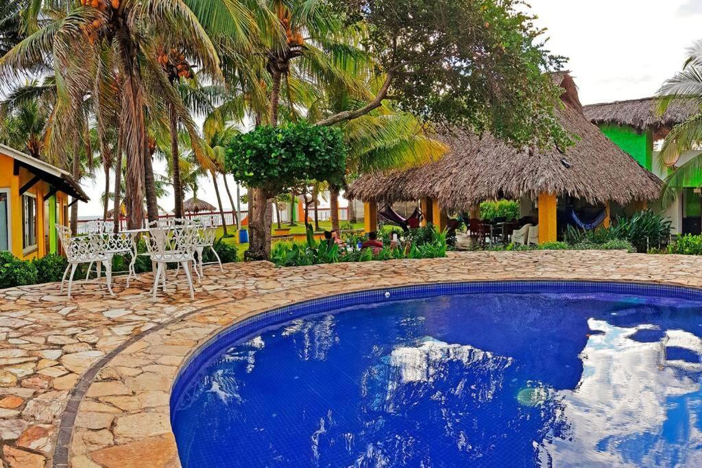 Villa Casa De Playa Bosque De Mangle En Playa El Espino El Arco Exterior foto
