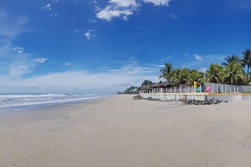 Villa Casa De Playa Bosque De Mangle En Playa El Espino El Arco Exterior foto