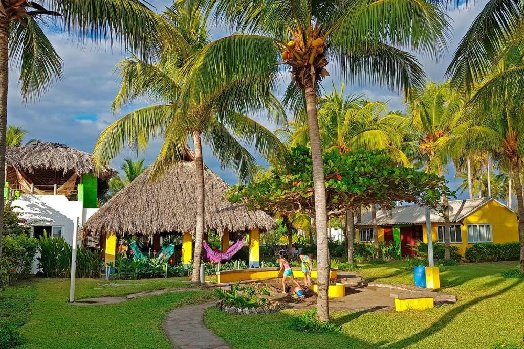 Villa Casa De Playa Bosque De Mangle En Playa El Espino El Arco Exterior foto