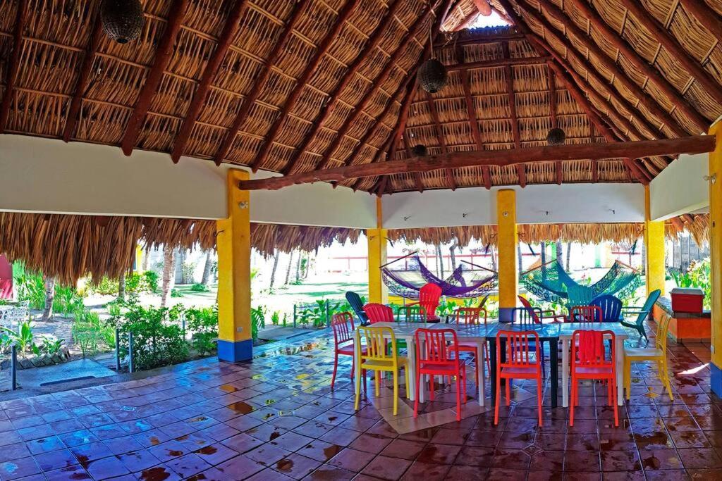 Villa Casa De Playa Bosque De Mangle En Playa El Espino El Arco Exterior foto