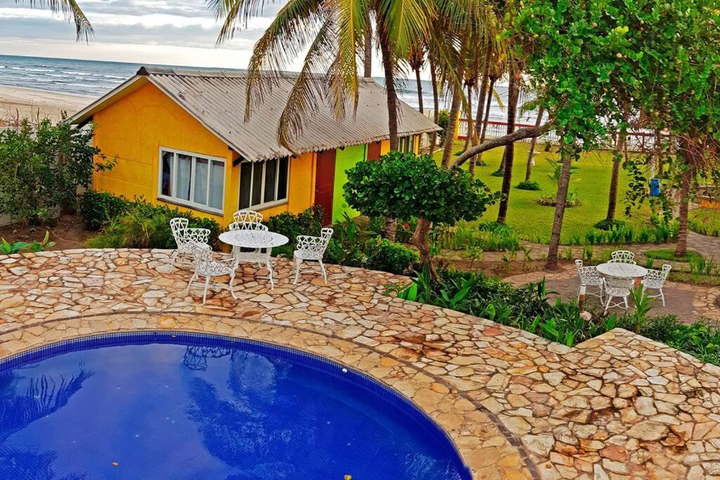 Villa Casa De Playa Bosque De Mangle En Playa El Espino El Arco Exterior foto